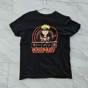 Ichiraku Ramen Shop Black Graphic Tee